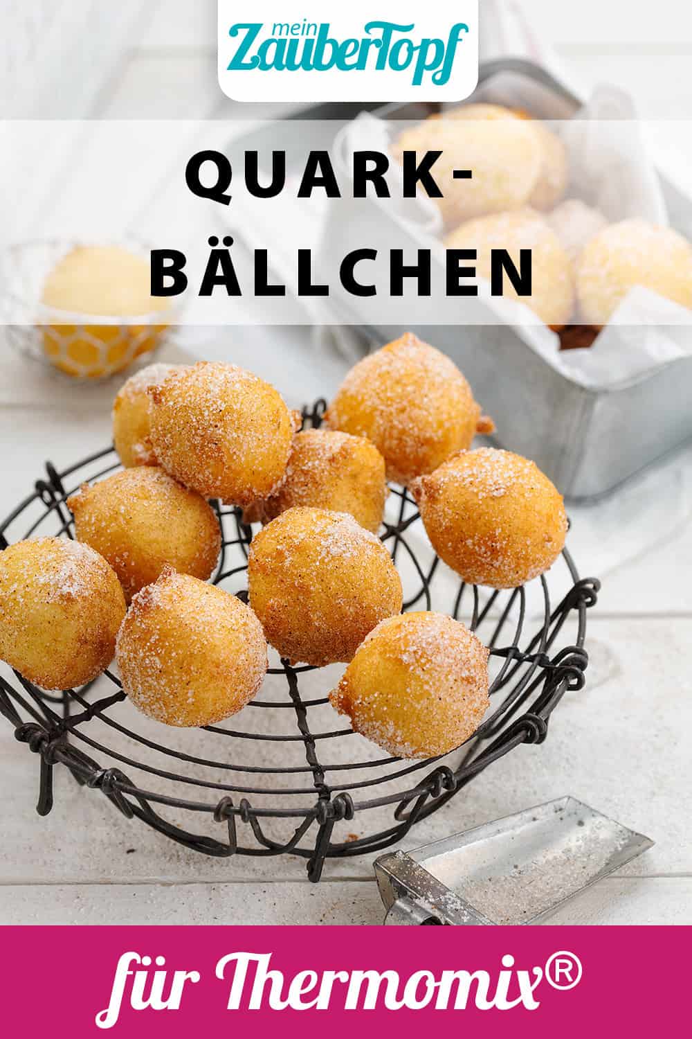 Quarkbällchen mit dem Thermomix® – Foto: Frauke Antholz