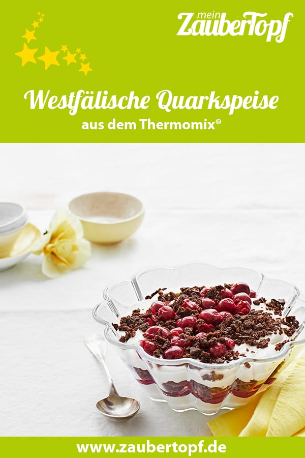 Westfälische Quarkspeise mit dem Thermomix® – Foto: Jorma Gottwald