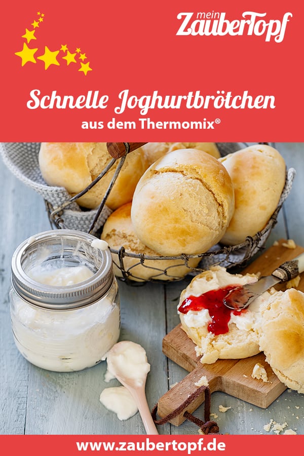 Schnelle Joghurtbrötchen aus dem Thermomix® – Foto: Frauke Antholz