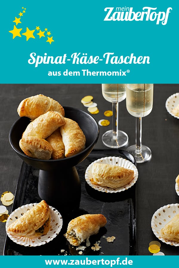 Spinat-Käse-Taschen mit dem Thermomix® - Foto: Jorma Gottwald