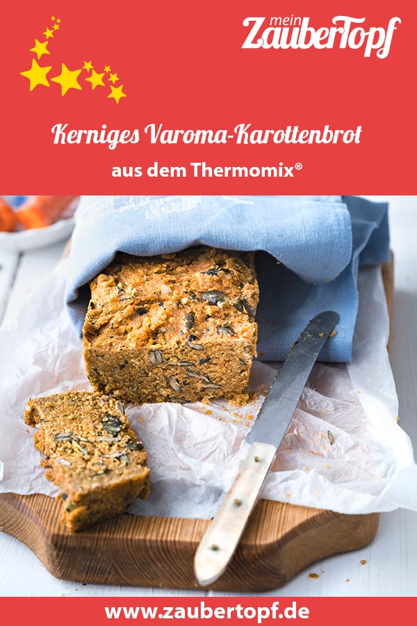 Kerniges Karottenbrot aus dem Varoma® – Foto: Tina Bumann