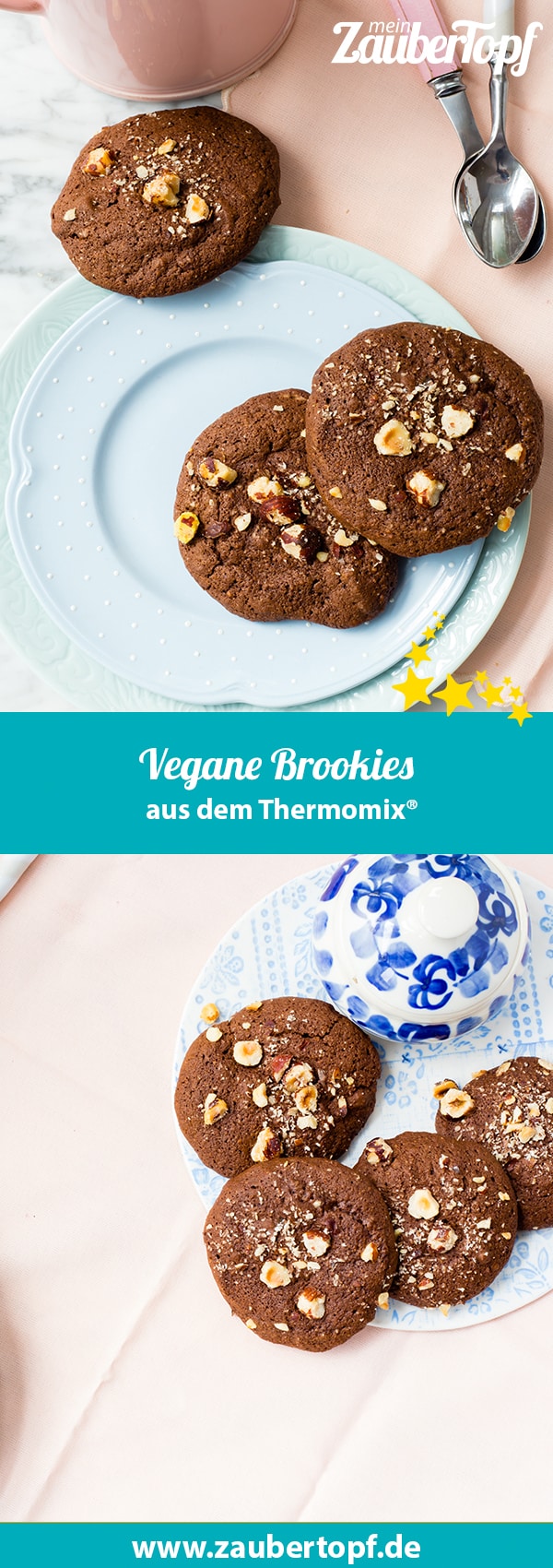 Vegane Brookies mit dem Thermomix® – Foto: Sophia Handschuh