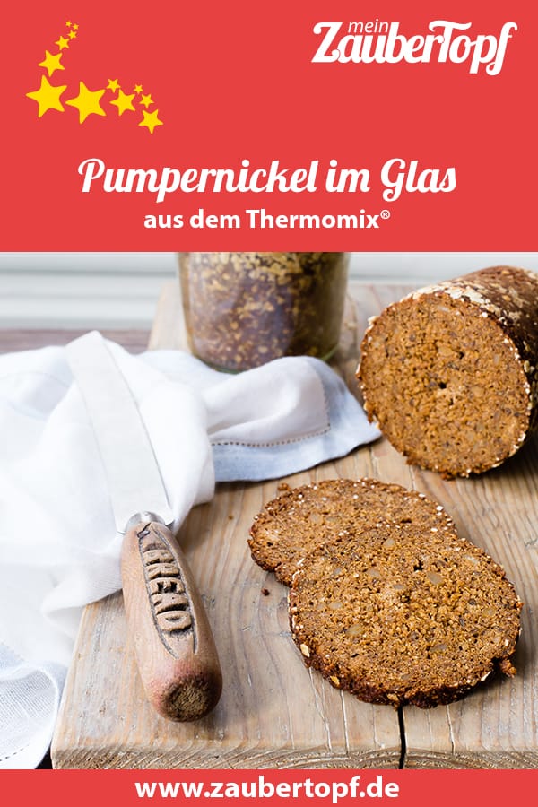 Pumpernickel im Glas mit dem Thermomix® – Foto: Sophia Handschuh