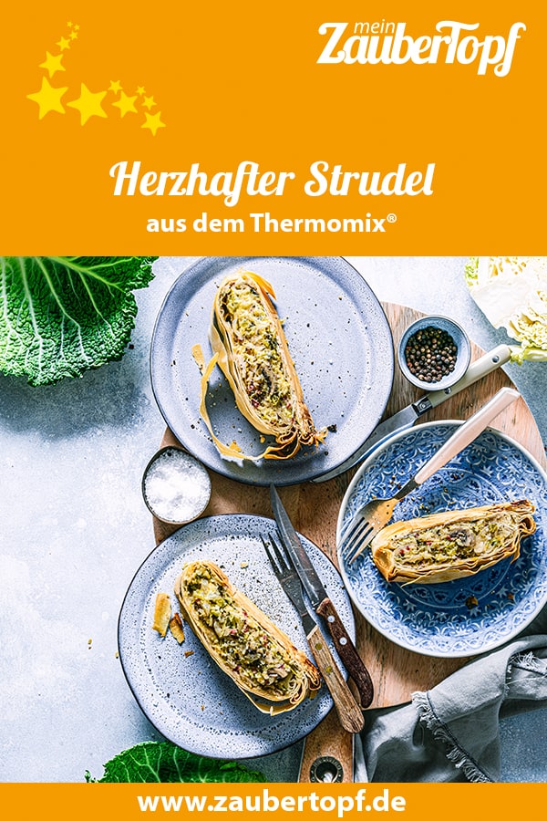 Herzhafter Strudel aus dem Thermomix® - Foto: Tina Bumann