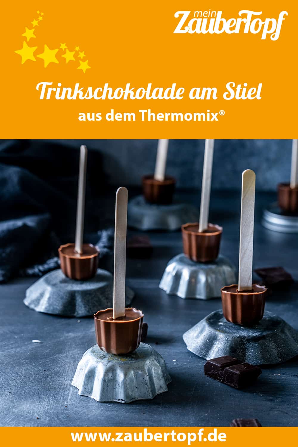 Trinkschokolade am Steil aus dem Thermomix® - Foto: Tina Bumann