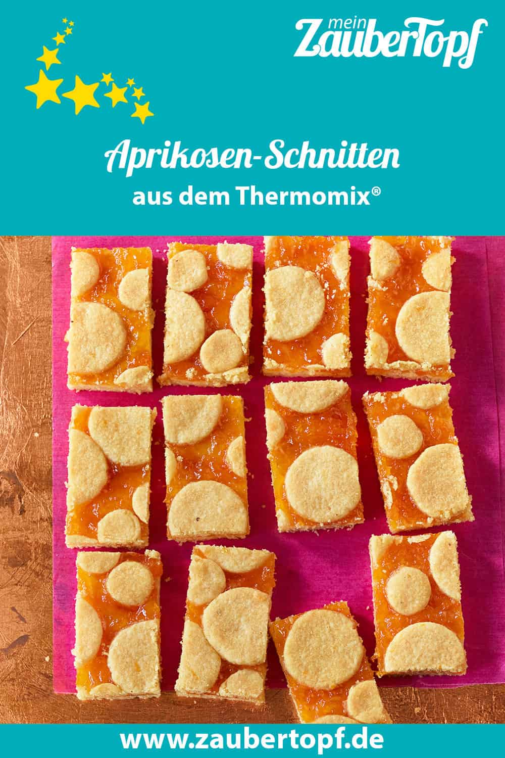 Fruchtige Aprikosen-Schnitten aus dem Thermomix® - Foto: Jorma Gottwald