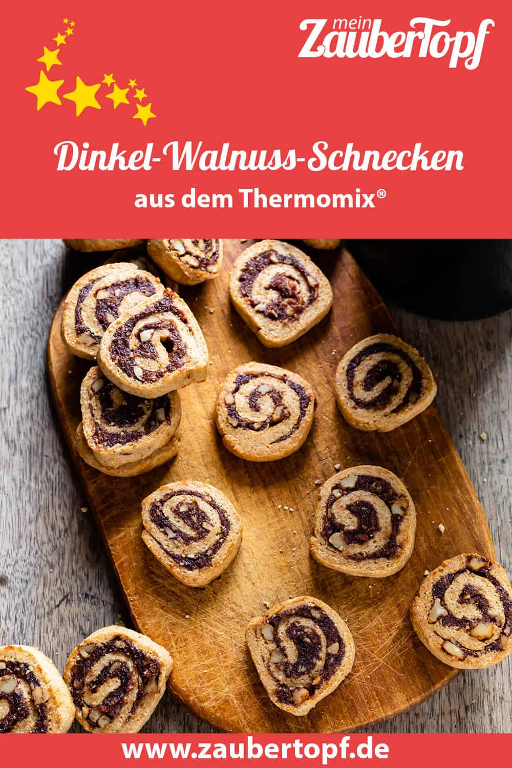 Dinkel-Walnuss-Schnecken aus dem Thermomix® - Foto: Sophia Handschuh