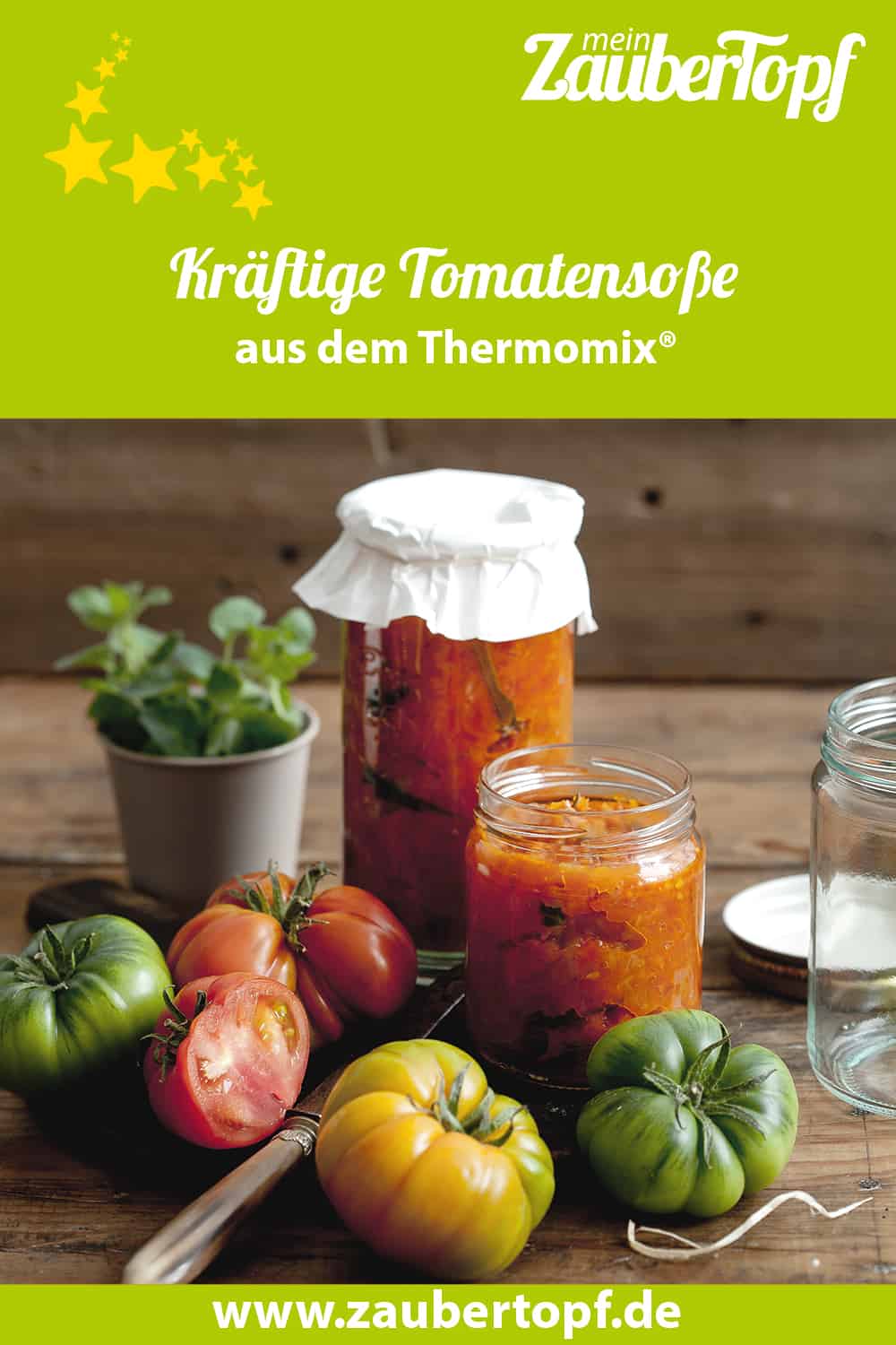 Kräftige Tomatensoße aus dem Thermomix® - Foto: Ira Leoni