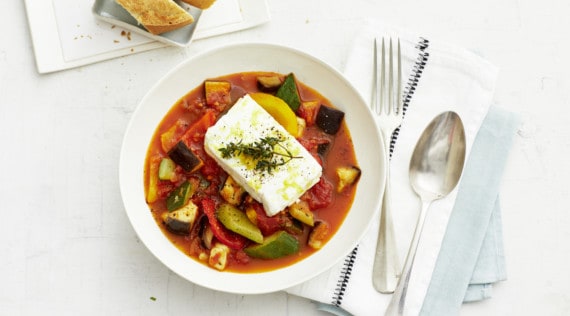 Ratatouille mit Schafskäse mit dem Thermomix® – Foto: Jorma Gottwald