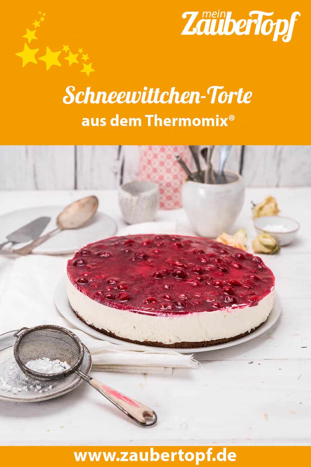 Schneewittchen-Torte mit dem Thermomix® – Foto: Tina Bumann