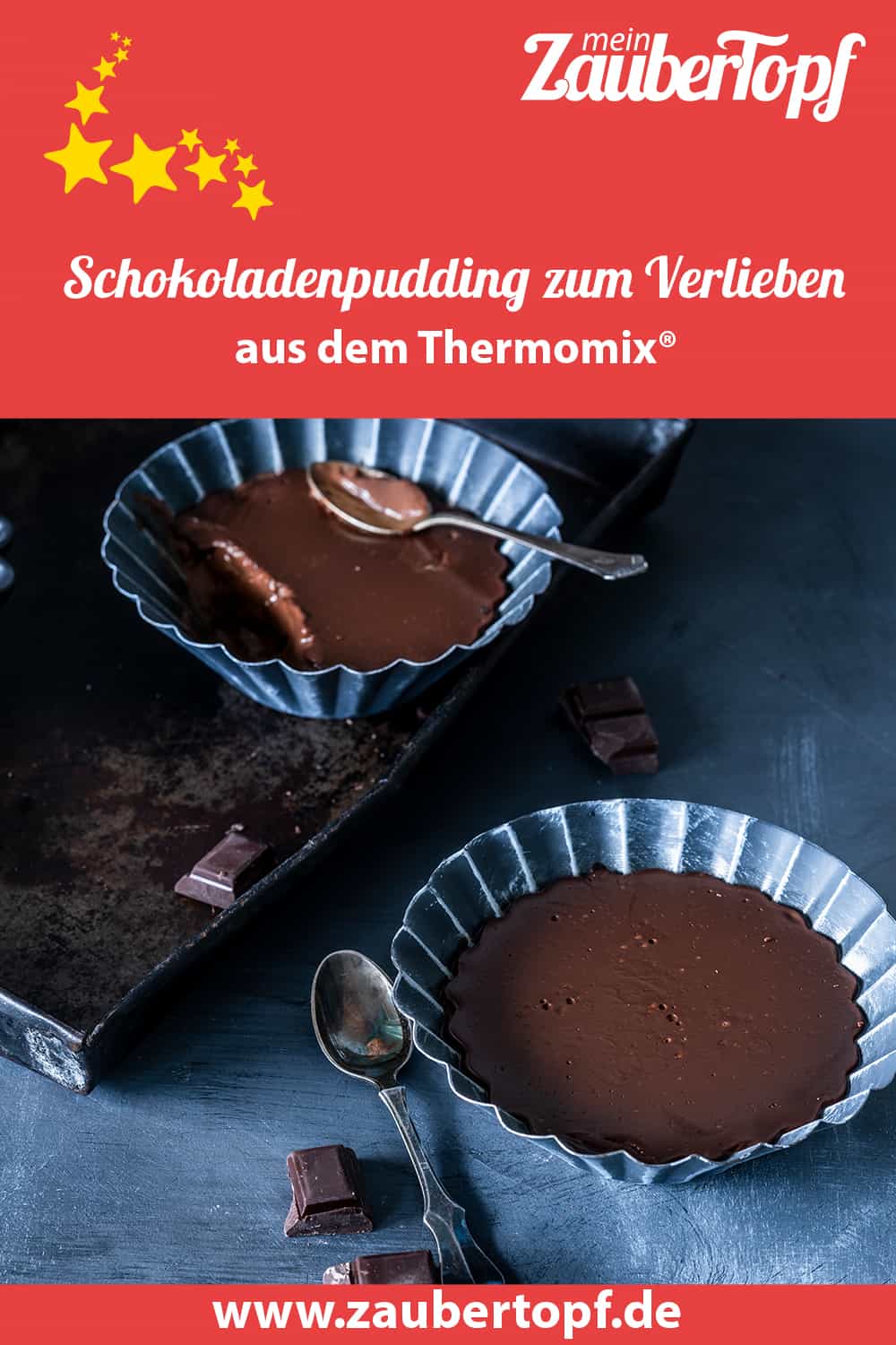 Schokoladenpudding zum Verlieben aus dem Thermomix® - Foto: Tina Bumann