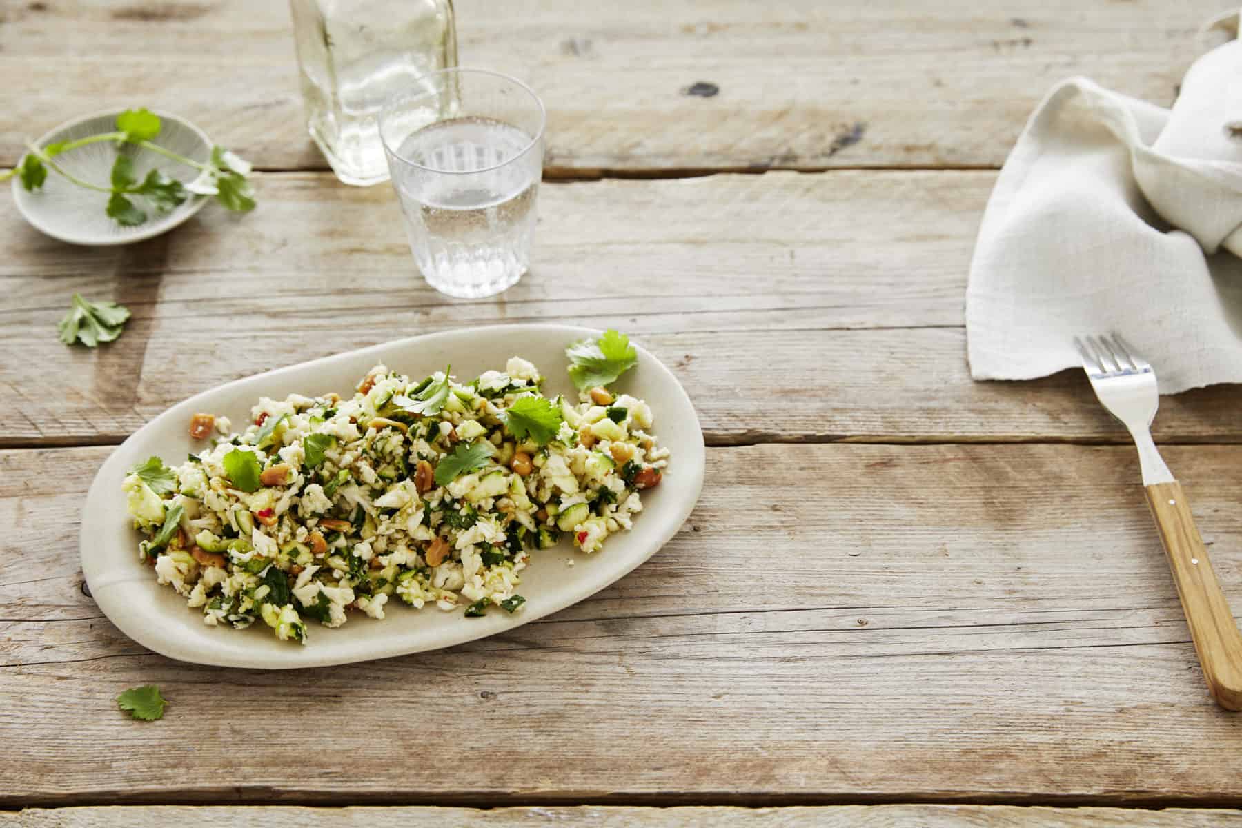 Blumenkohl-Zucchini-Salat aus dem Thermomix® – Foto: Jorma Gottwald