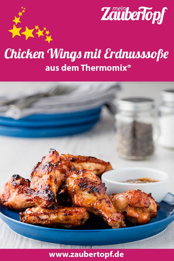 Chicken Wings mit Erdnusssoße mit dem Thermomix® – Foto: Shutterstock