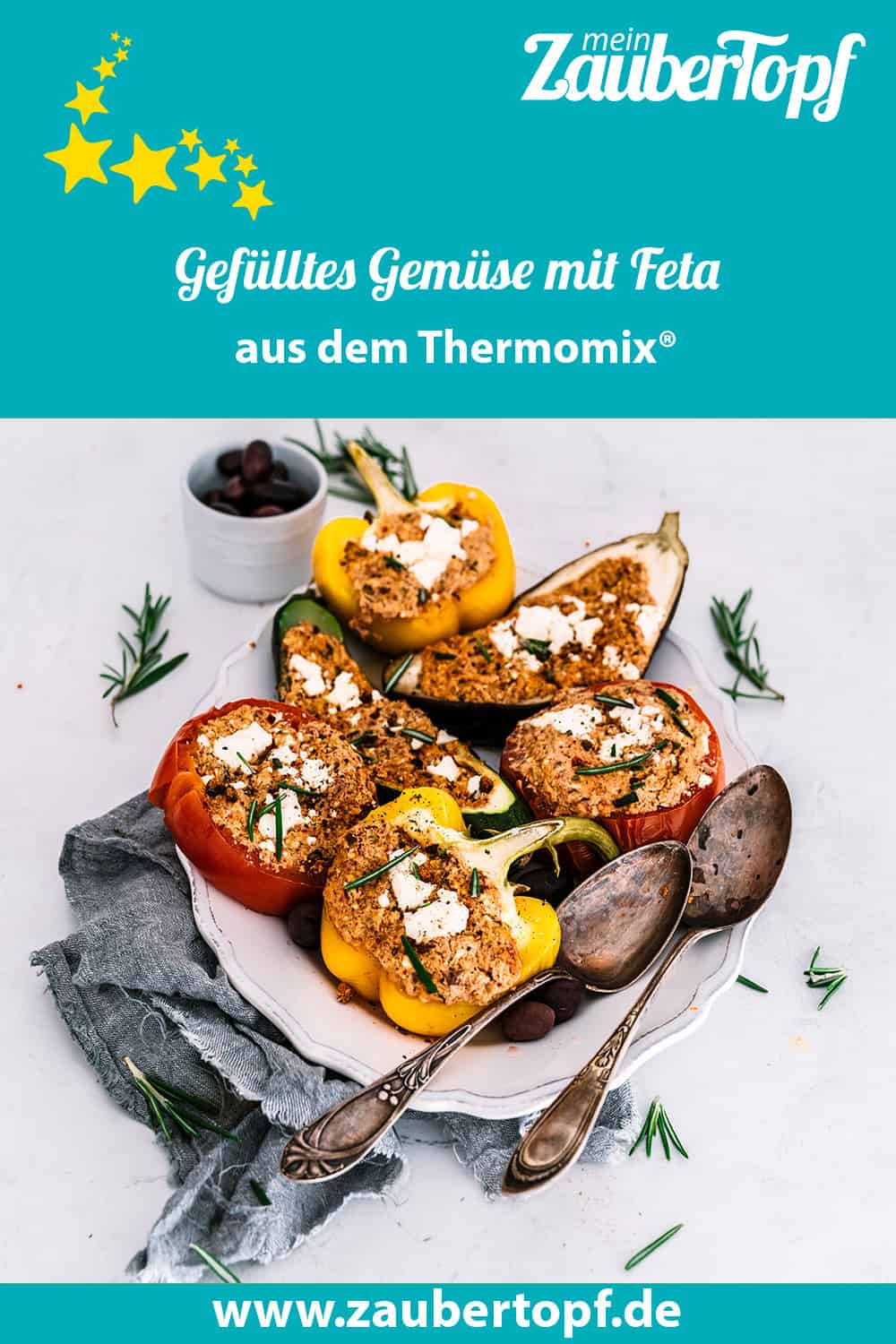 Gefülltes Gemüse aus dem Thermomix® - Foto: Tina Bumann