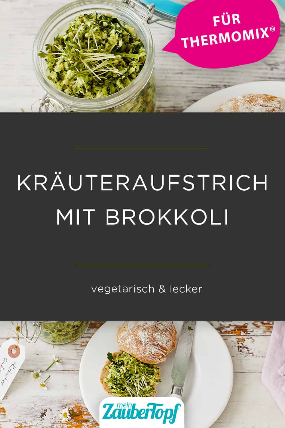 Kräuteraufstrich mit Brokkoli aus dem Thermomix® – Foto: Jorma Gottwald