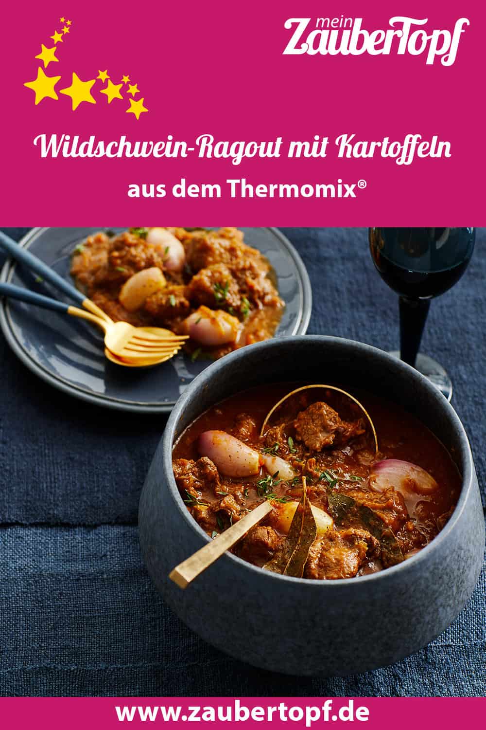 Wildschwein-Ragout mit Kartoffeln aus dem Thermomix® - Foto: Jorma Gottwald