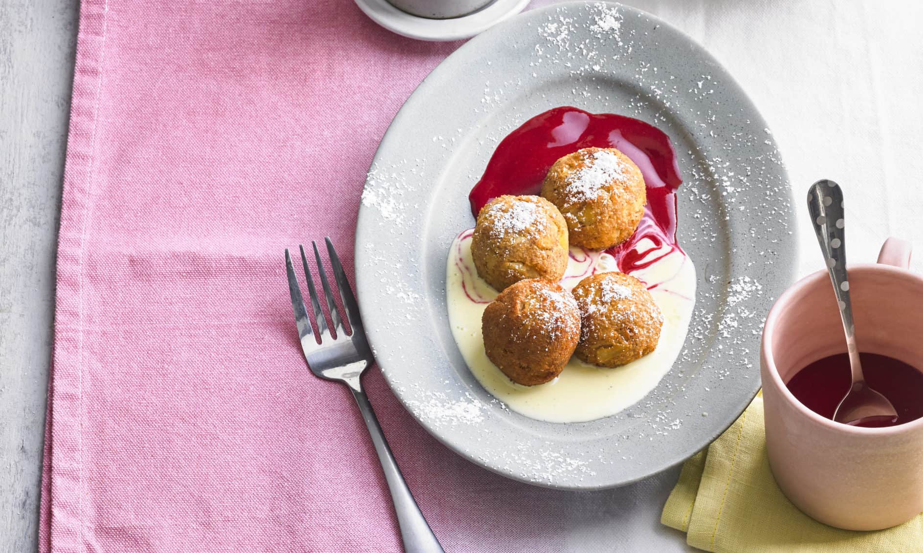 Apfelknödel mit dem Thermomix® – Foto: Thomas Neckermann