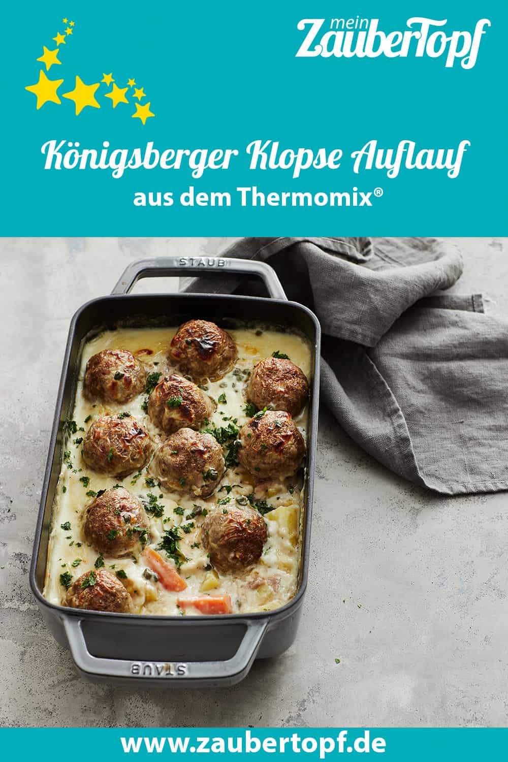 Königsberger Klopse Auflauf aus dem Thermomix® - Foto: Jorma Gottwald