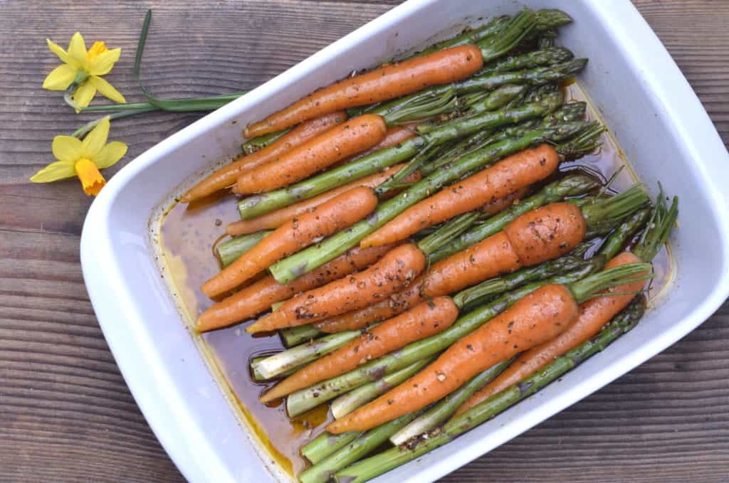 Karotten- und Spargel-Antipasti – Rezept für den Thermomix®