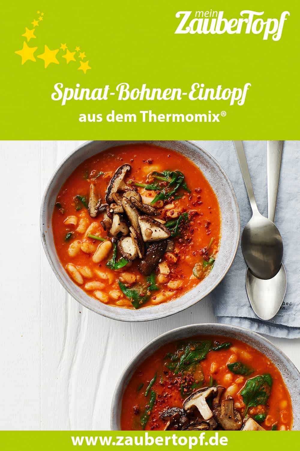 Spinat-Bohnen-Eintopf mit dem Thermomix® – Foto: Jorma Gottwald