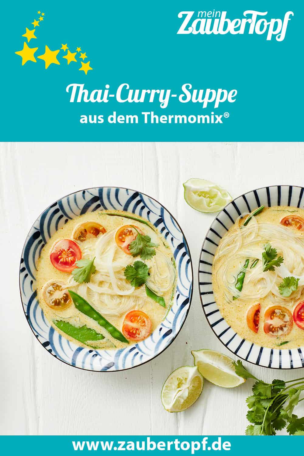 Thai-Curry-Suppe mit Glasnudeln aus dem Thermomix® - Foto: Jorma Gottwald