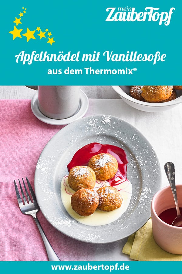 Apfelknödel mit dem Thermomix® – Foto: Thomas Neckermann