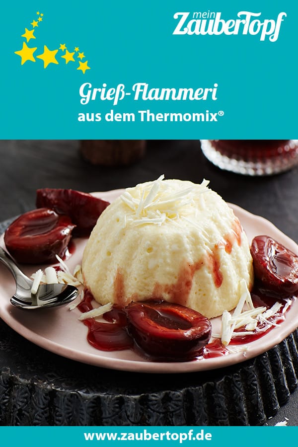 Grieß-Flammeri mit dem Thermomix® – Foto: Jorma Gottwald