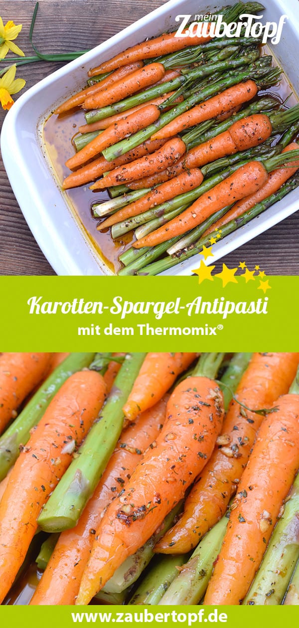 Karotten-Spargel-Antipasti mit dem Thermomix® – Foto: Nicole Stroschein