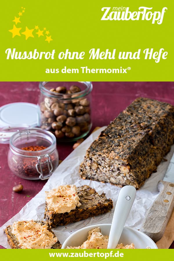 Nussbrot ohne Mehl und Hefe mit dem Thermomix® – Foto: Tina Bumann