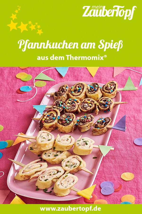 Pfannkuchen am Spieß mit dem Thermomix® – Foto: Jorma Gottwald