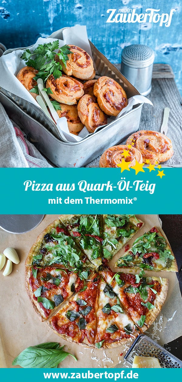 Pizza aus Quark-Öl-Teig mit dem Thermomix® - Foto: Tina Bumann / Pixabay Pizza aus Quark-Öl-Teig mit dem Thermomix® - Foto: Tina Bumann / Pixabay