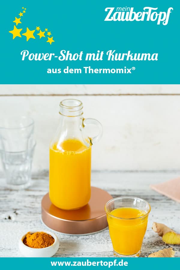 Power-Shot mit Ingwer und Kurkuma aus dem Thermomix® – Foto: Kathrin Knoll