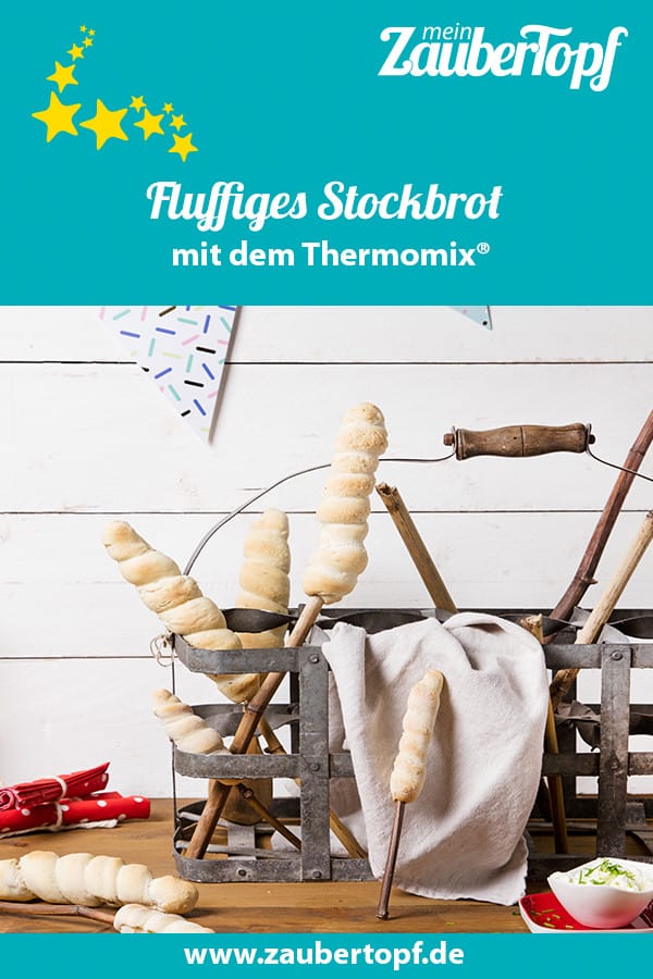 Stockbrot mit dem Thermomix® – Foto: Anna Gieseler