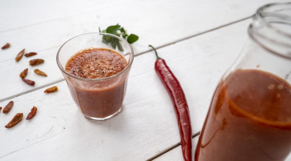 Hot Shot mit Chili aus dem Thermomix® – Foto: Morten Looft