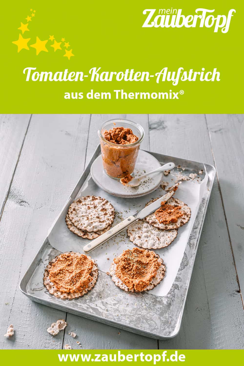 Tomaten-Karotten-Aufstrich aus dem Thermomix® - Foto: Tina Bumann