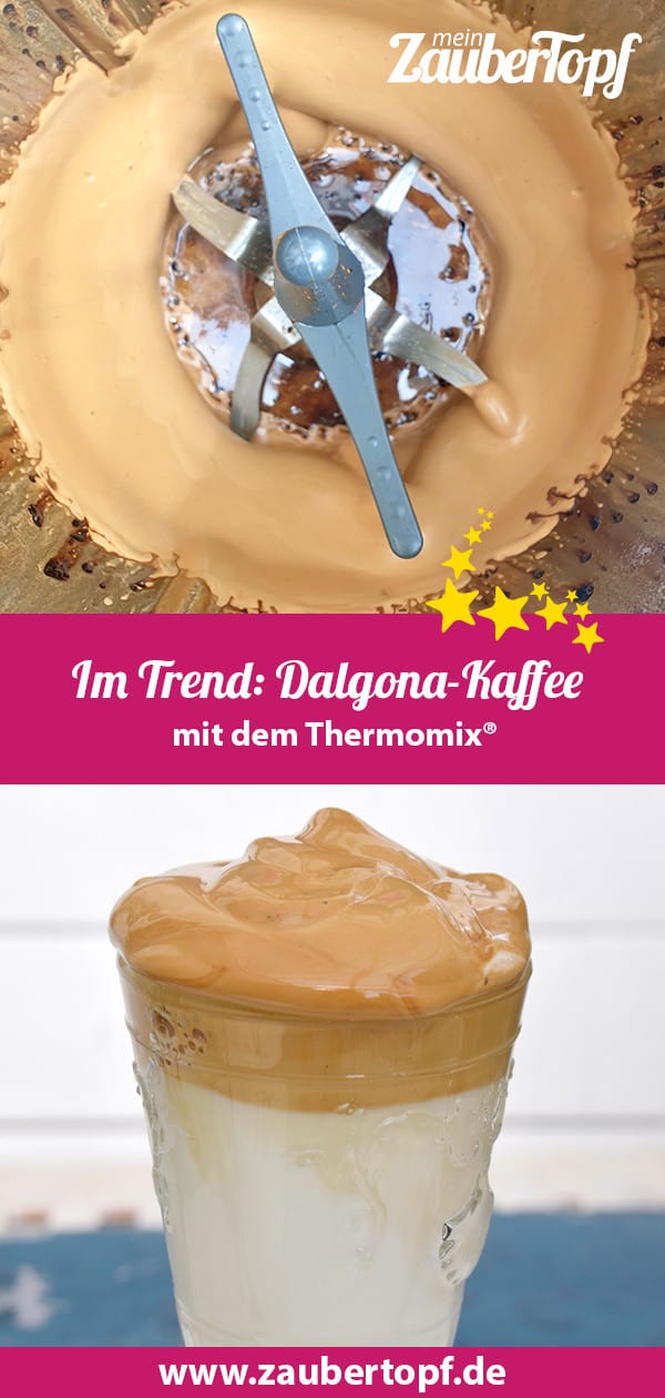 Dalgona-Kaffee mit dem Thermomix® – Foto: Nicole Stroschein