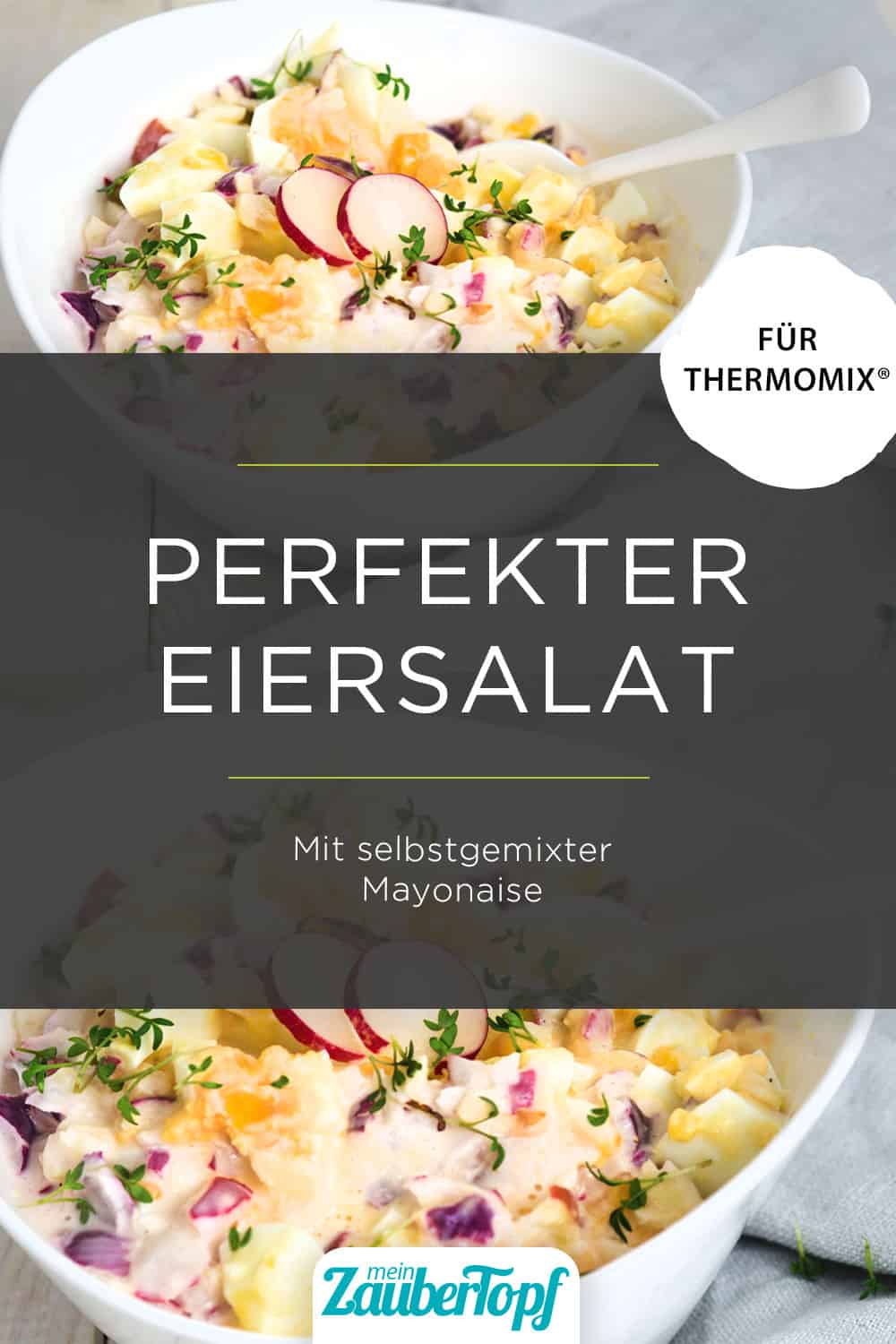 Klassischer Eiersalat mit selbstgemixter Mayonnaise- Foto: Désirée Peikert