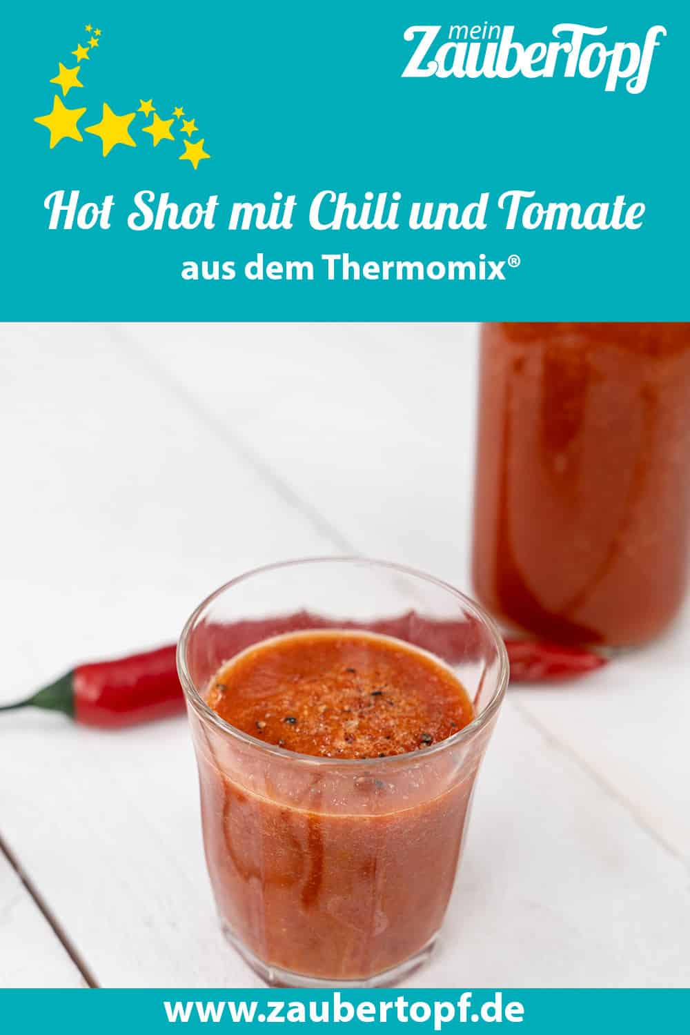 Hot Shot mit Chili und Tomate aus dem Thermomix® - Foto: Morten Looft