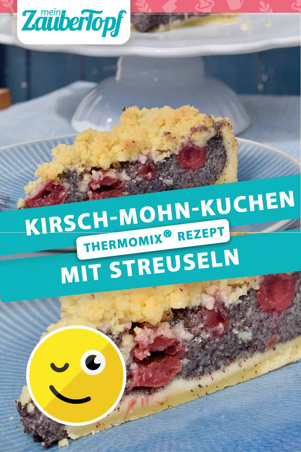 Kirsch-Mohn-Kuchen – Rezept für den Thermomix®