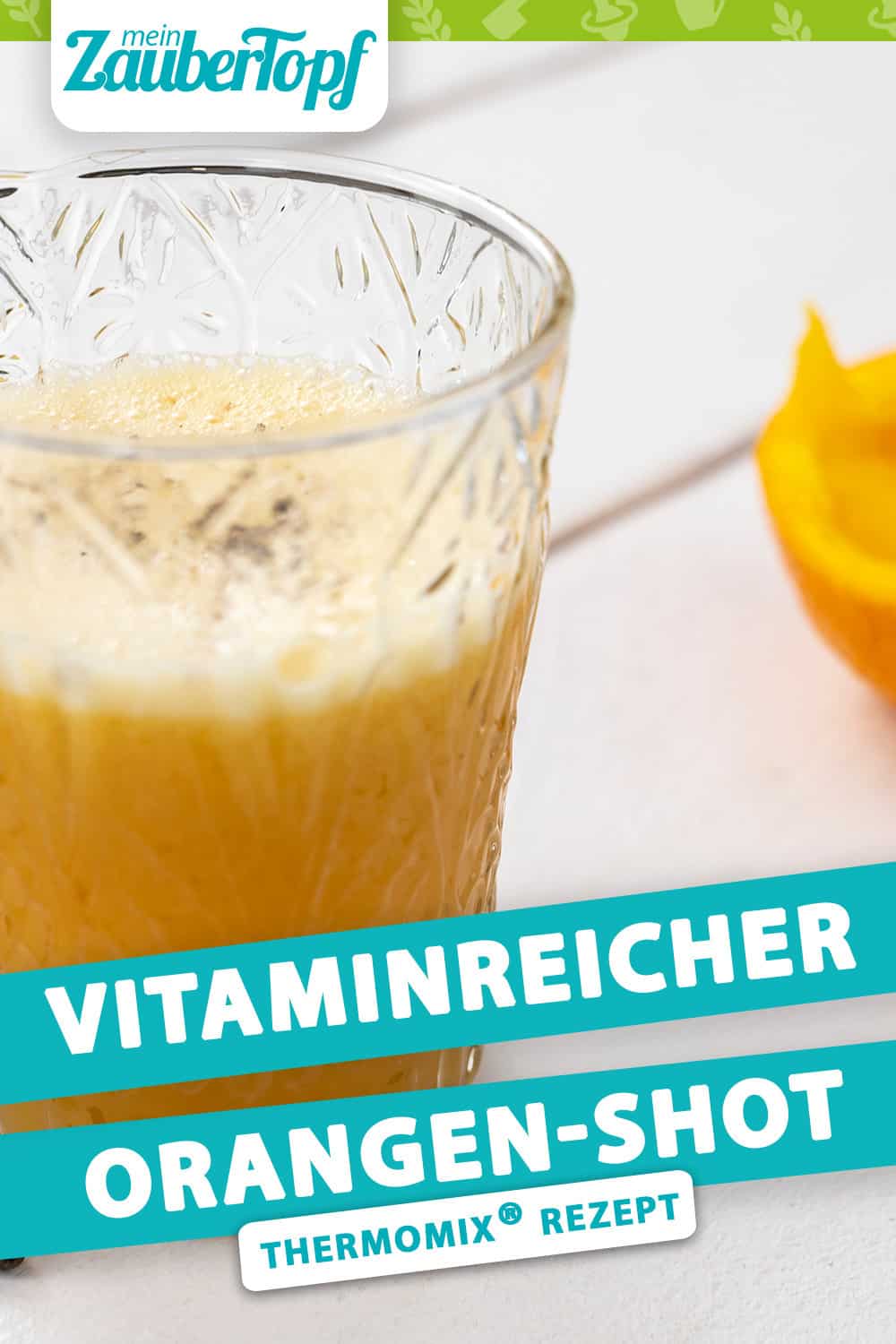 Orangen-Grapefruit-Shot aus dem Thermomix® – Foto: Morten Looft