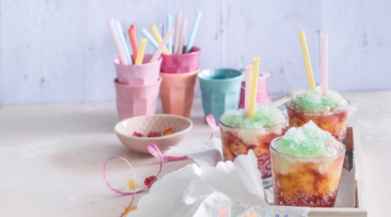 Regenbogen-Slushie mit dem Thermomix® – Foto: Anna Gieseler