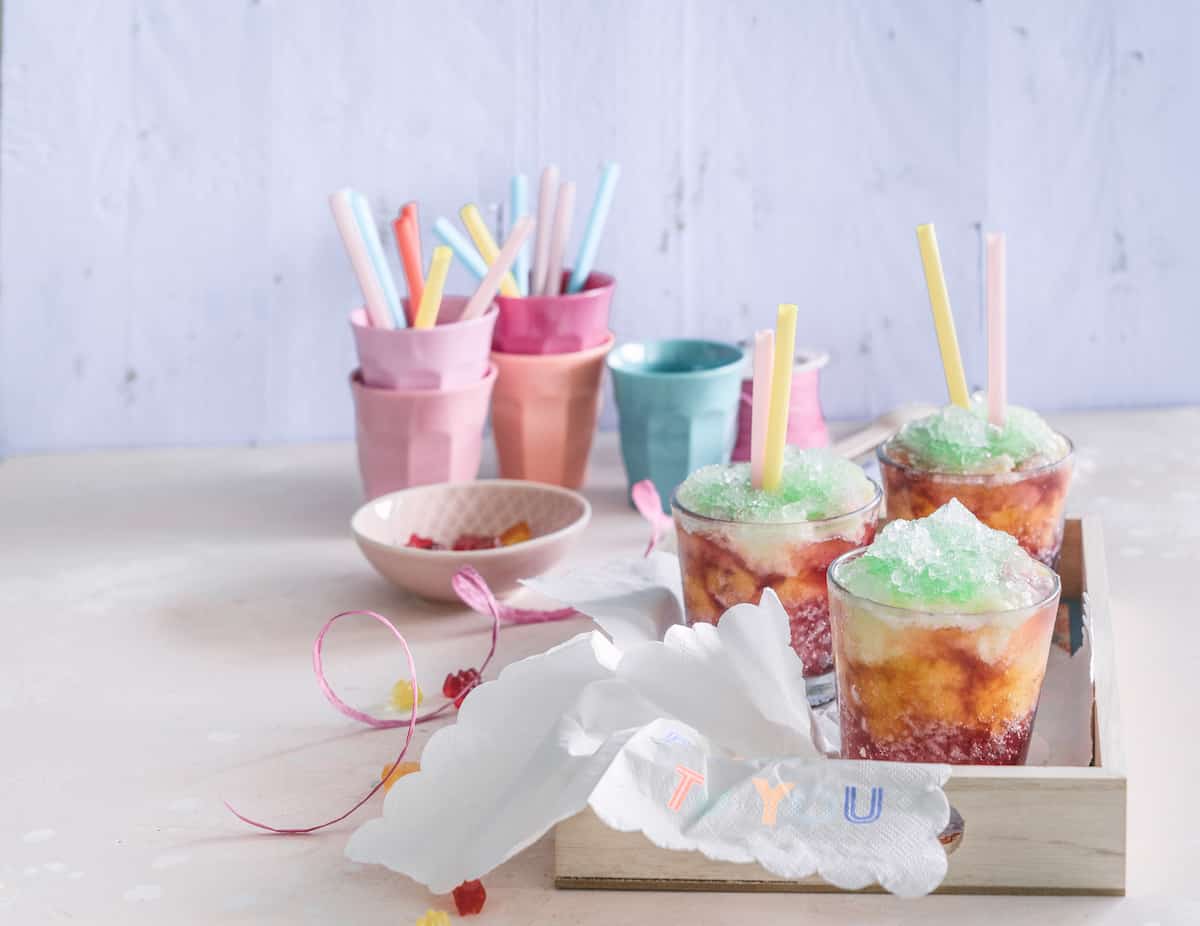 Regenbogen-Slushie mit dem Thermomix® – Foto: Anna Gieseler