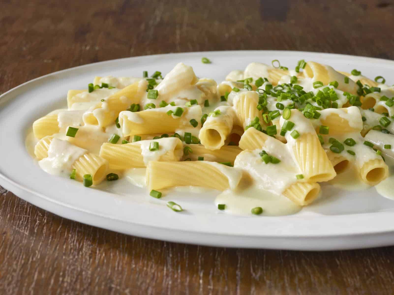 Cremige Drei-Käse-Pasta