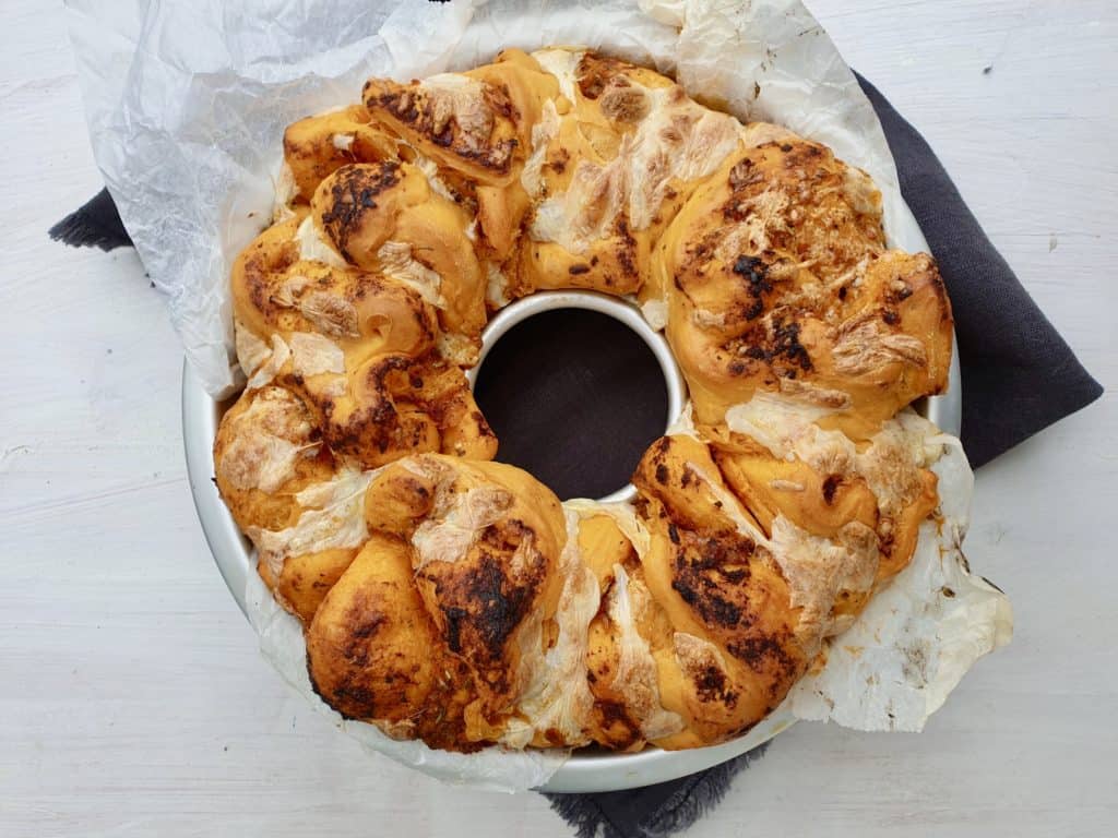 Faltenbrot Tomate-Mozzarella – Rezept für den Thermomix®