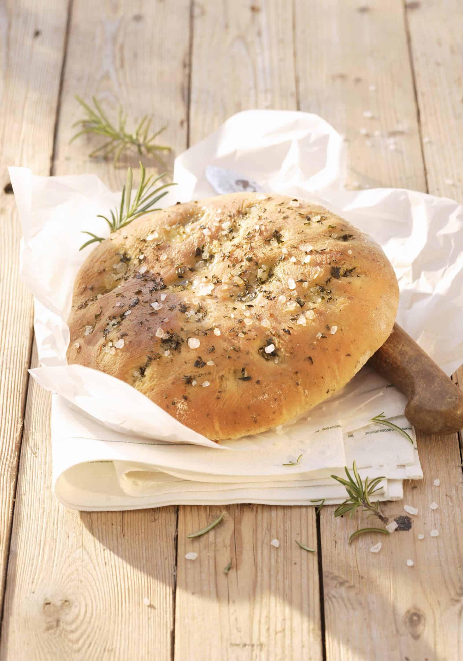 Focaccia wie in Italien aus dem Thermomix® – Foto: Stockfood / Matthias Hoffmann