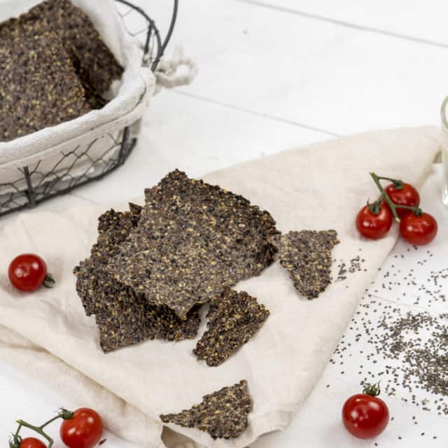 Low-Carb Knäckebrot – Rezept für den Thermomix®