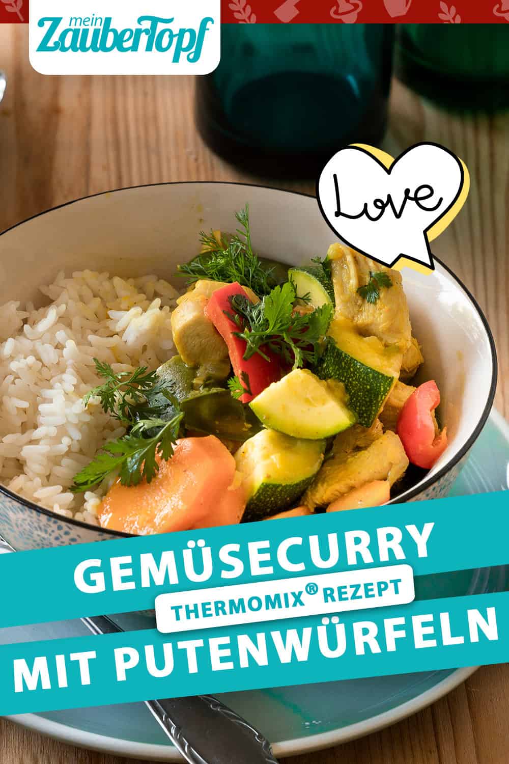 Gemüsecurry mit Putenwürfeln aus dem Thermomix® - Foto: Tina Bumann