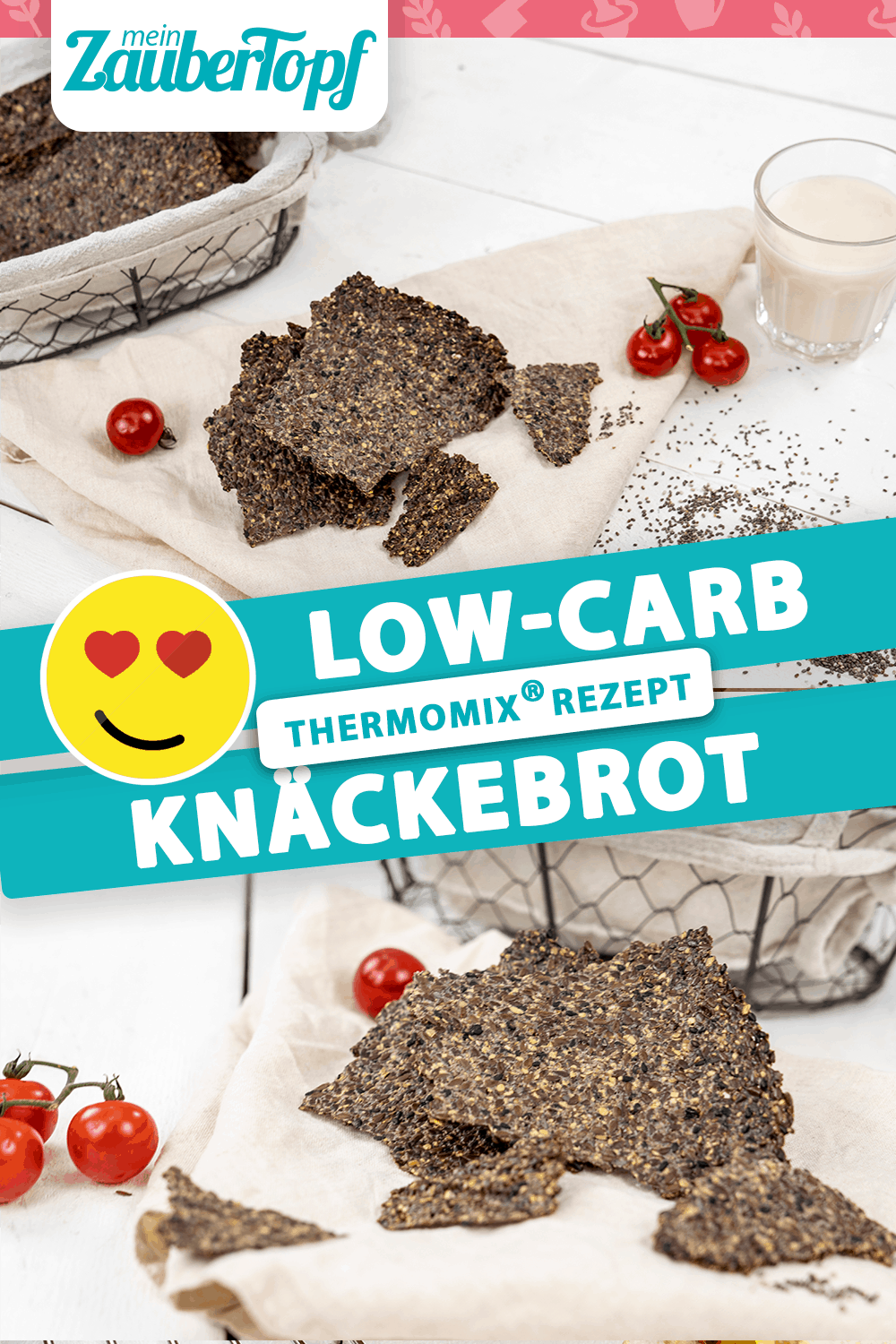 Low-Carb Knäckebrot aus dem Thermomix® - Foto: Morten Looft