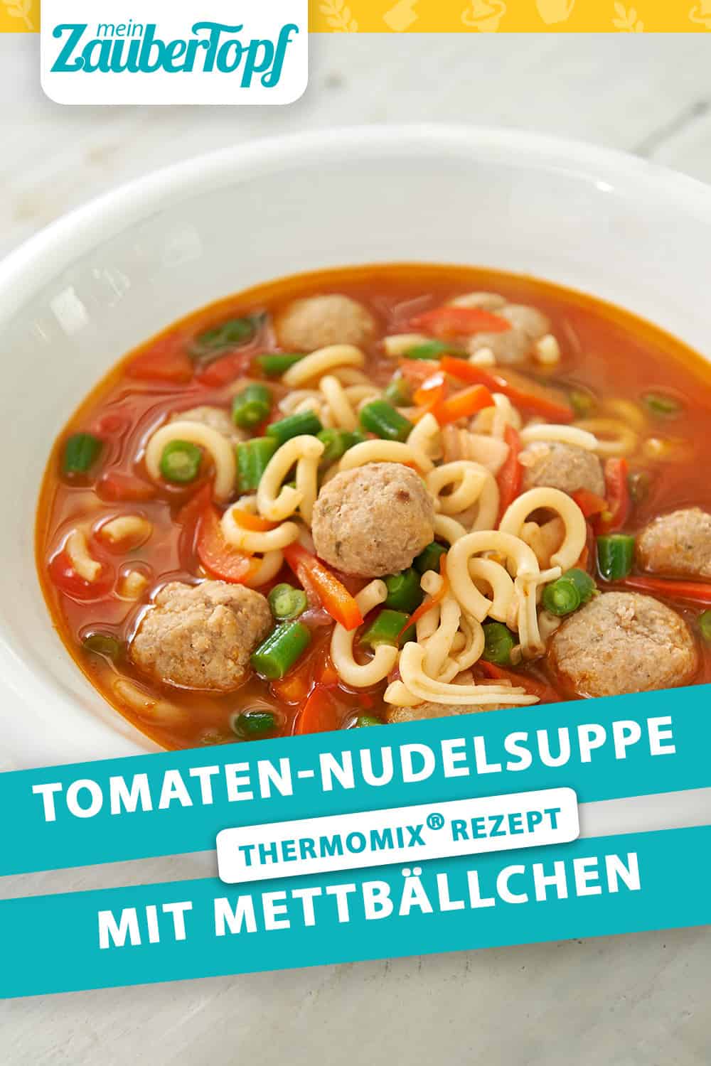 Tomaten-Nudelsuppe mit dem Thermomix® – Foto: Gruner & Jahr