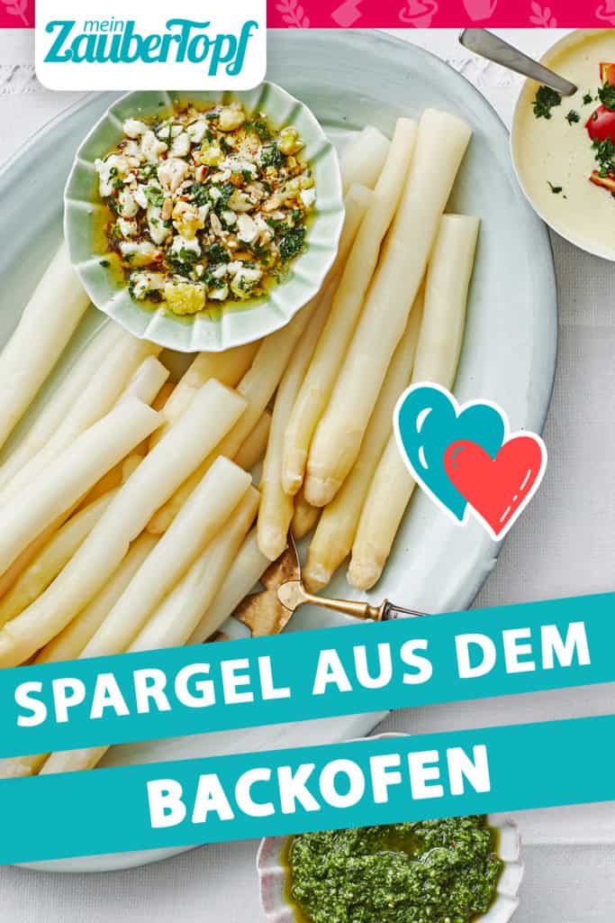 Spargel aus dem Backofen – Rezept für den Thermomix®